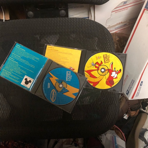 Vintage Disney Print Studio Collection (Mulan & Hercules) 631 $25 or $20 w/offer - Picture 7 of 8